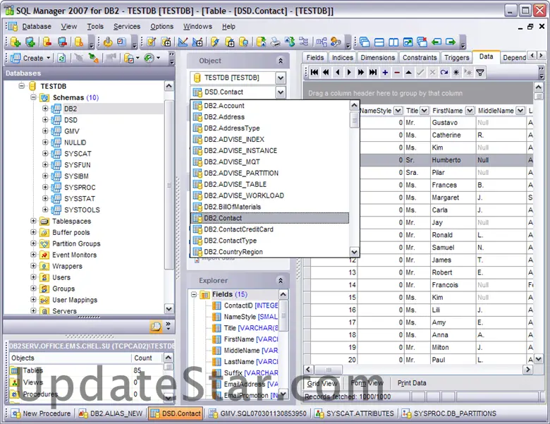EMS SQL Manager 2007 Lite for DB2 1.4
