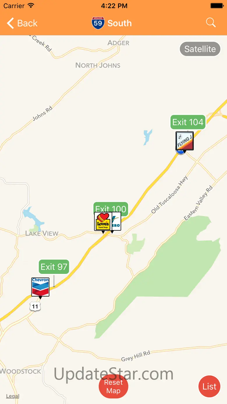 iExit Trucks: The Trucker's Highway Exit Guide 2.0