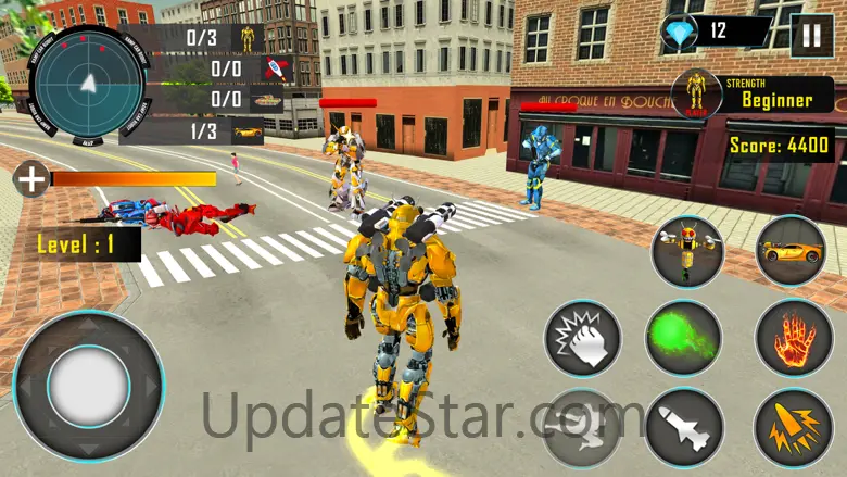 Bee Robot Transform Game 3D 1.0