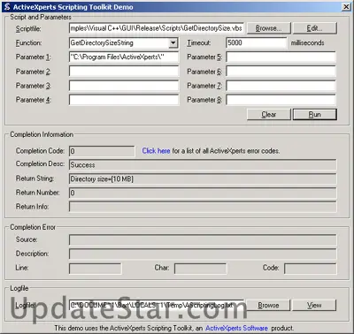 ActiveXperts Scripting Toolkit 2.1