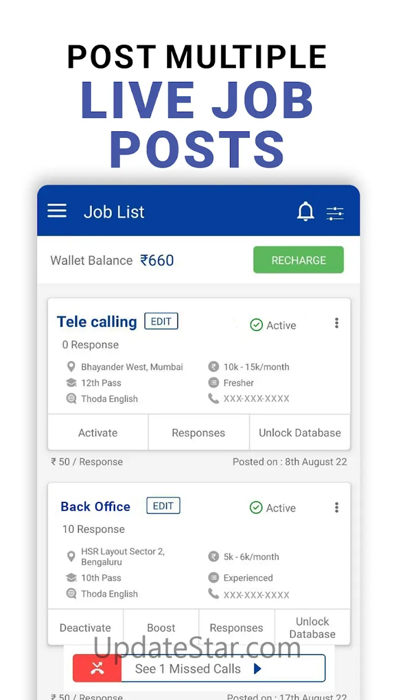 WorkIndia Recruiter App 3.6.5