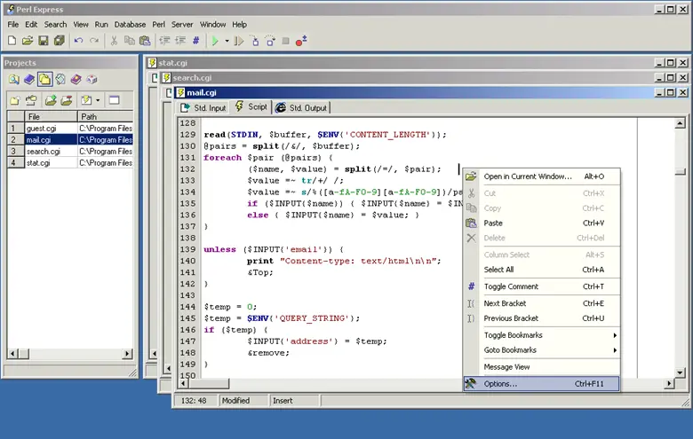 Perl Express 2.5