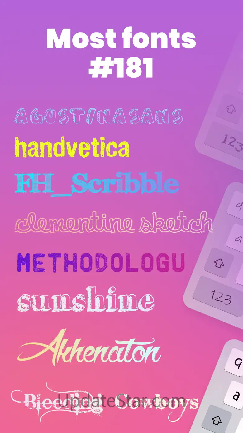 Fonts: Cool And Fancy 1.2.0