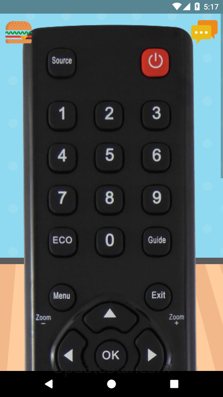 Remote Control For TCL TV 8.3.00