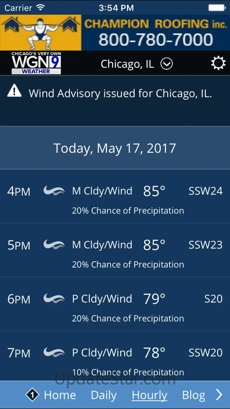 WGN-TV Chicago Weather 5.15.406