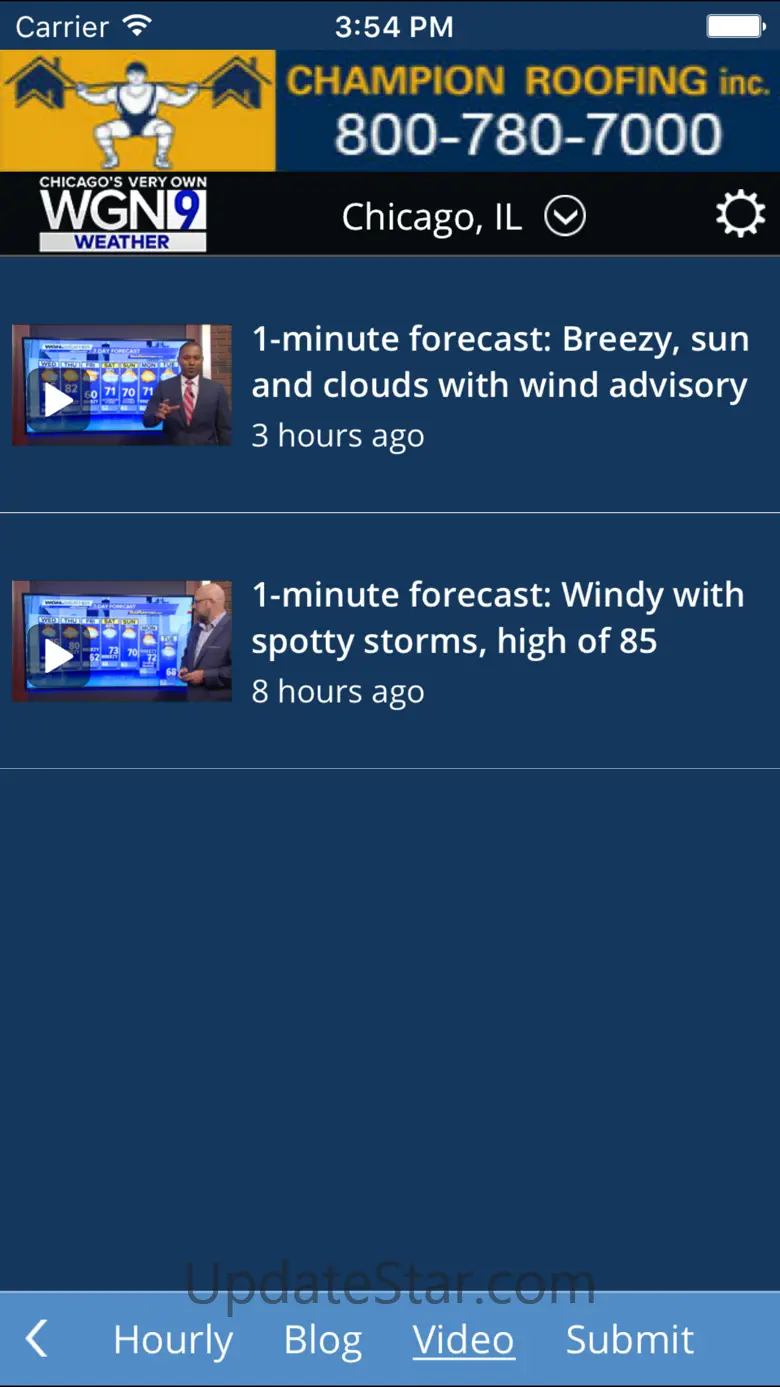 WGN-TV Chicago Weather 5.15.406