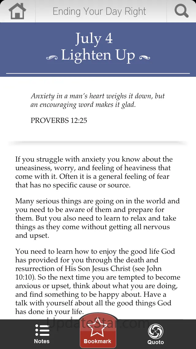 Ending Your Day Right Devotional 1.7