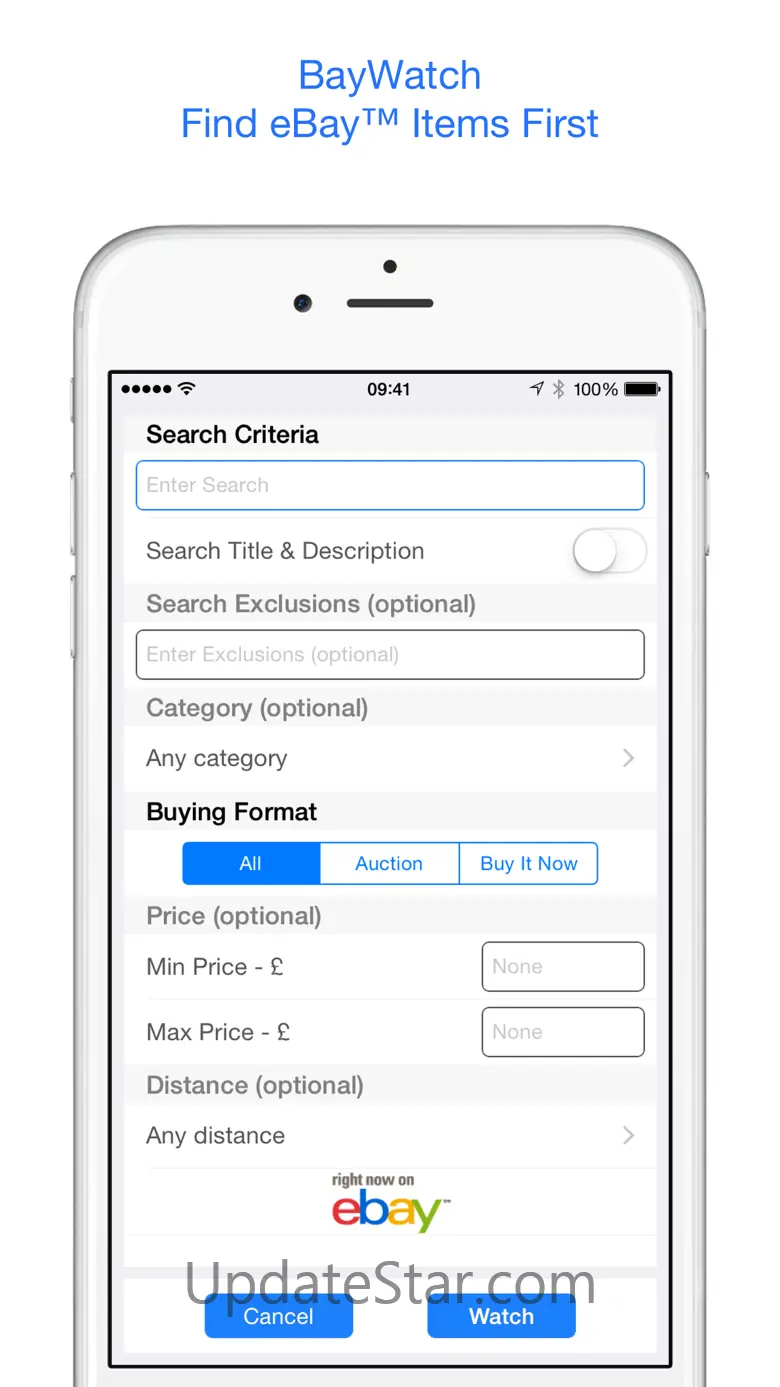 BayWatch - Alerts for eBay 2.22.0