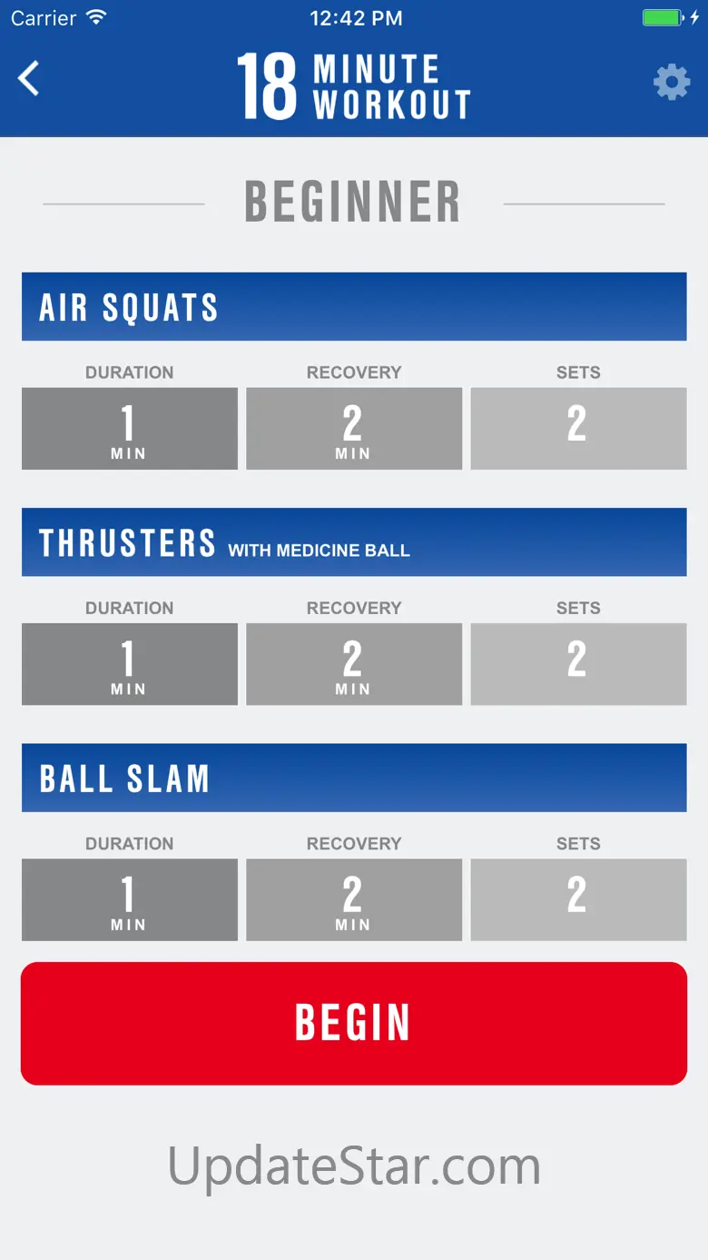 The 18-Minute Workout 1.0.3