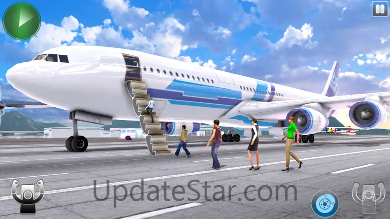 Passenger Aeroplane Fly Games 2.2