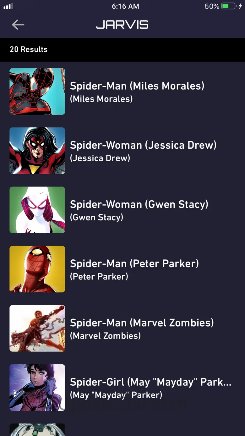 Jarvis: Powered by Marvel 2.1.0