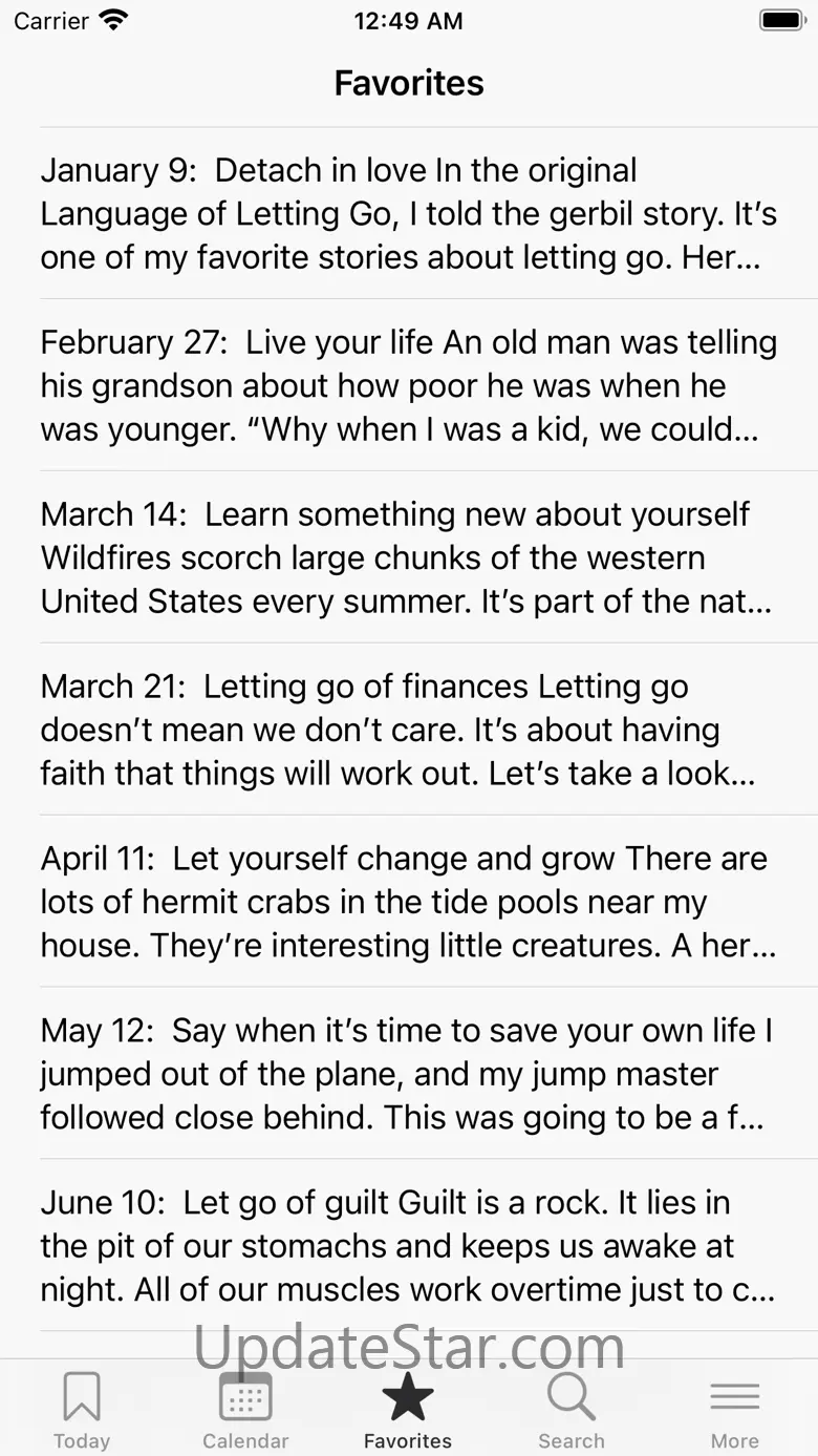 More Language of Letting Go 2.0.1