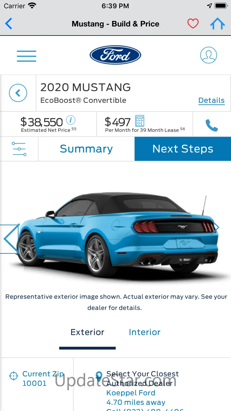 Ford Mustang 6.2.0