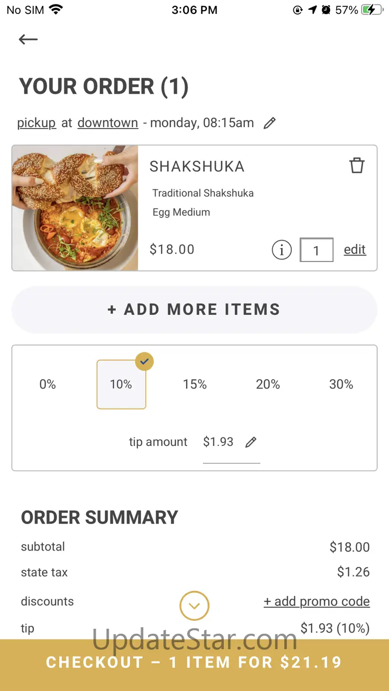 Motek Restaurant 1.0.7
