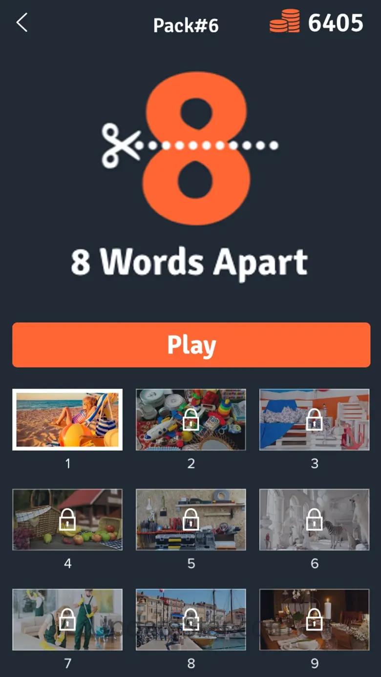 8 Words Apart in a photo 2.10