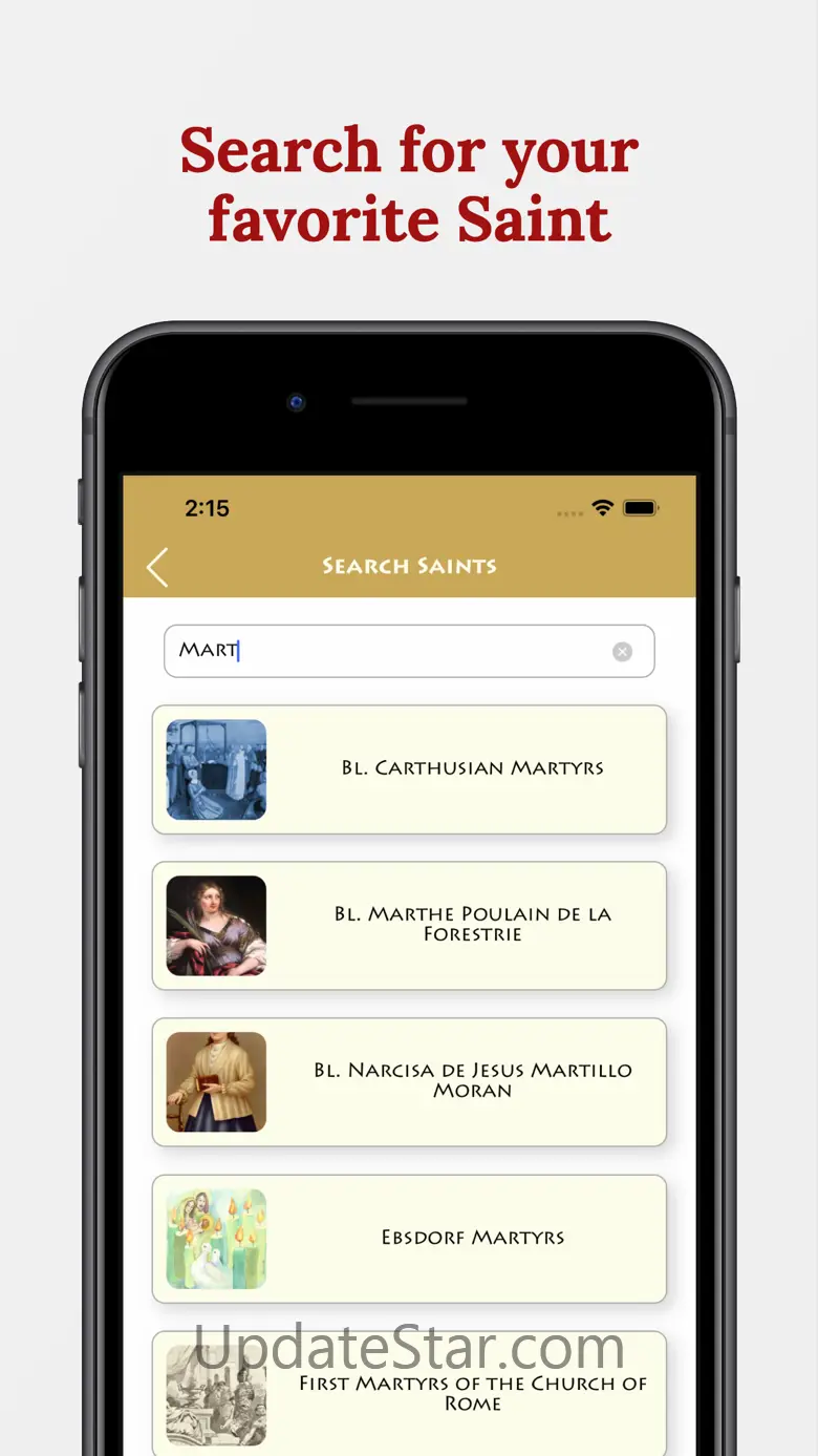 Catholic Saints Calendar 2.6.0