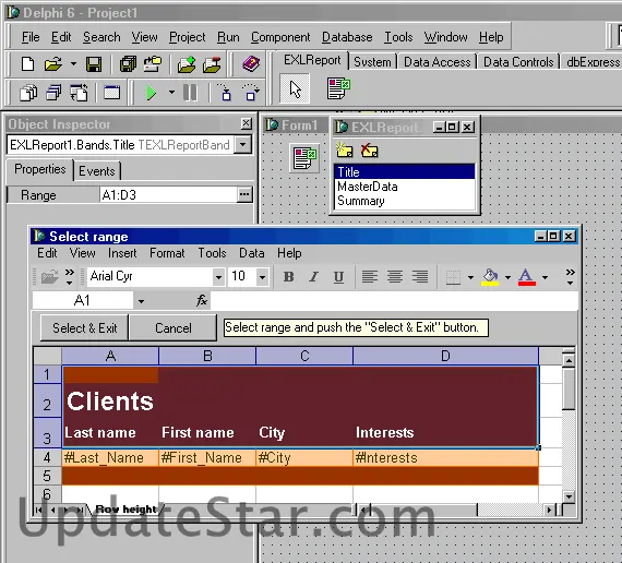 Advanced Excel Report 1.7