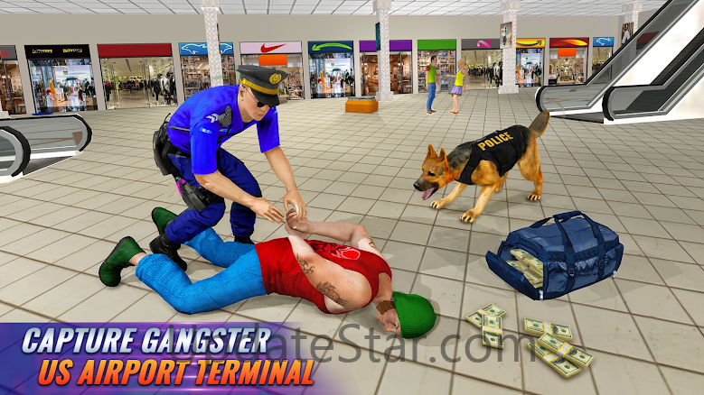 Police Dog Airport Crime Chase 3.8