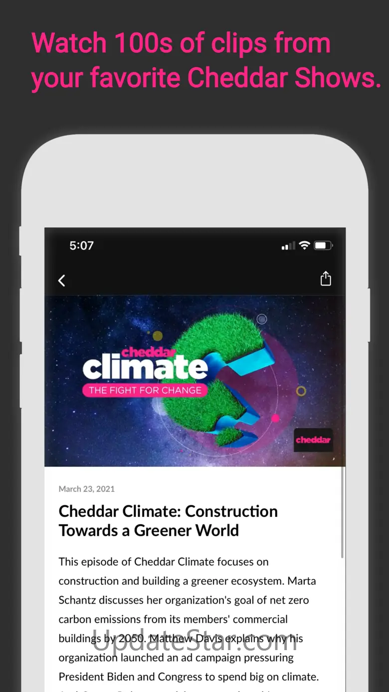 Cheddar News 7.5