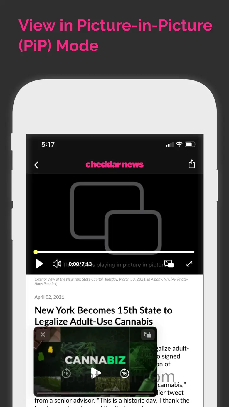 Cheddar News 7.5