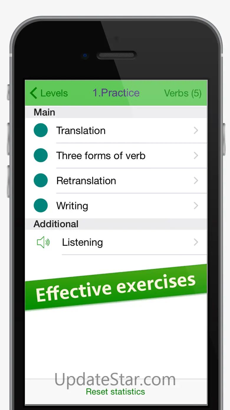 English Irregular Verbs game - the fast and easy way to learn verbs 1.1