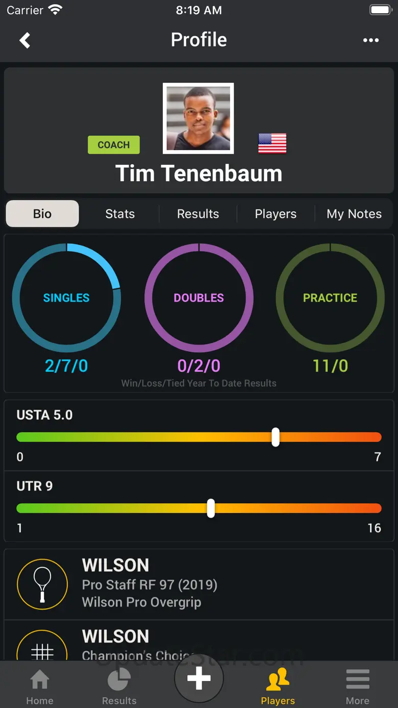 Smashpoint Tennis Tracker 2.6