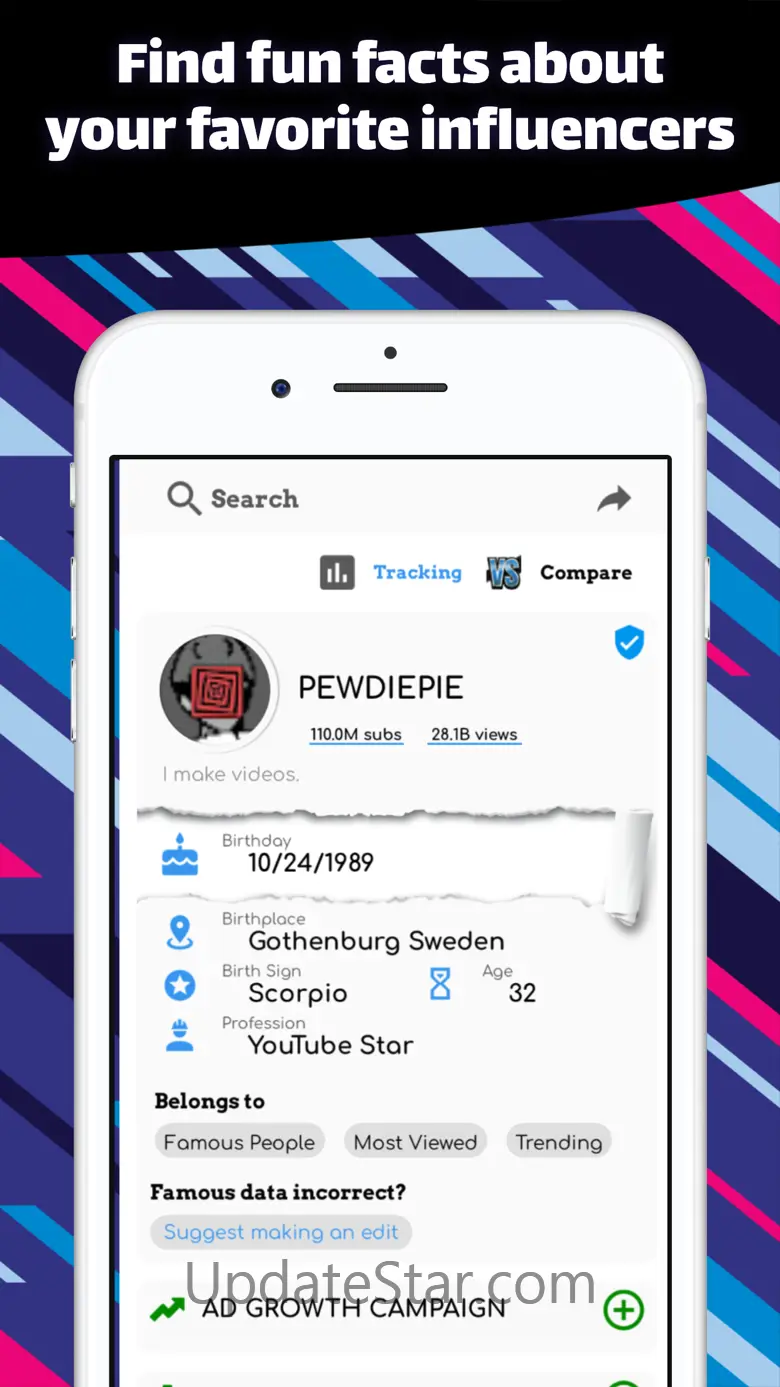 StatStory for YouTube Stats 6.37