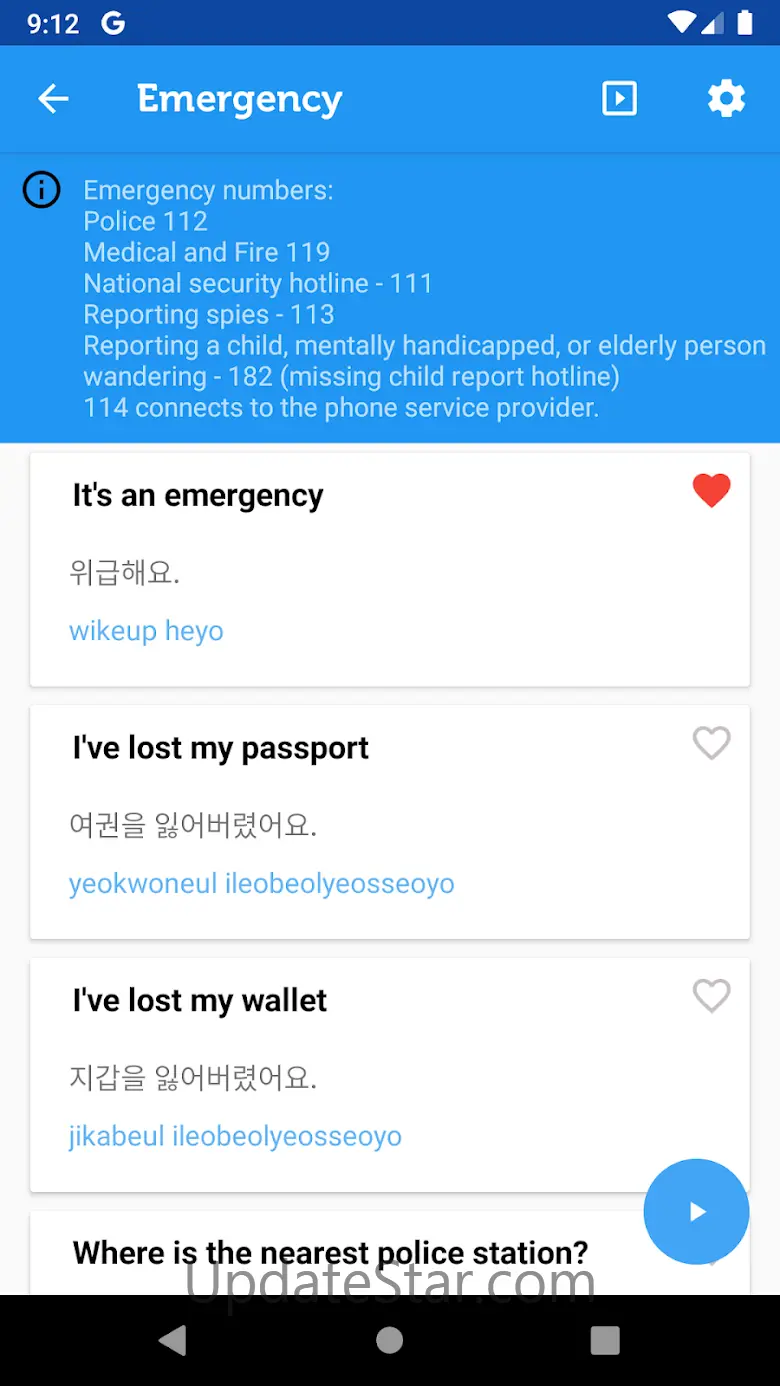 Learn Korean Phrasebook 3.9.5