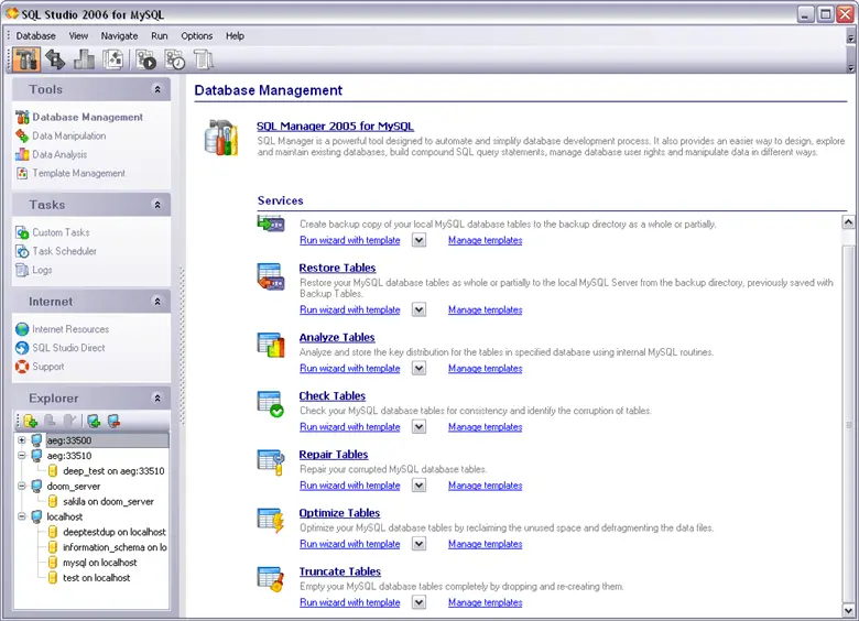 EMS SQL Management Studio for MySQL 1.2