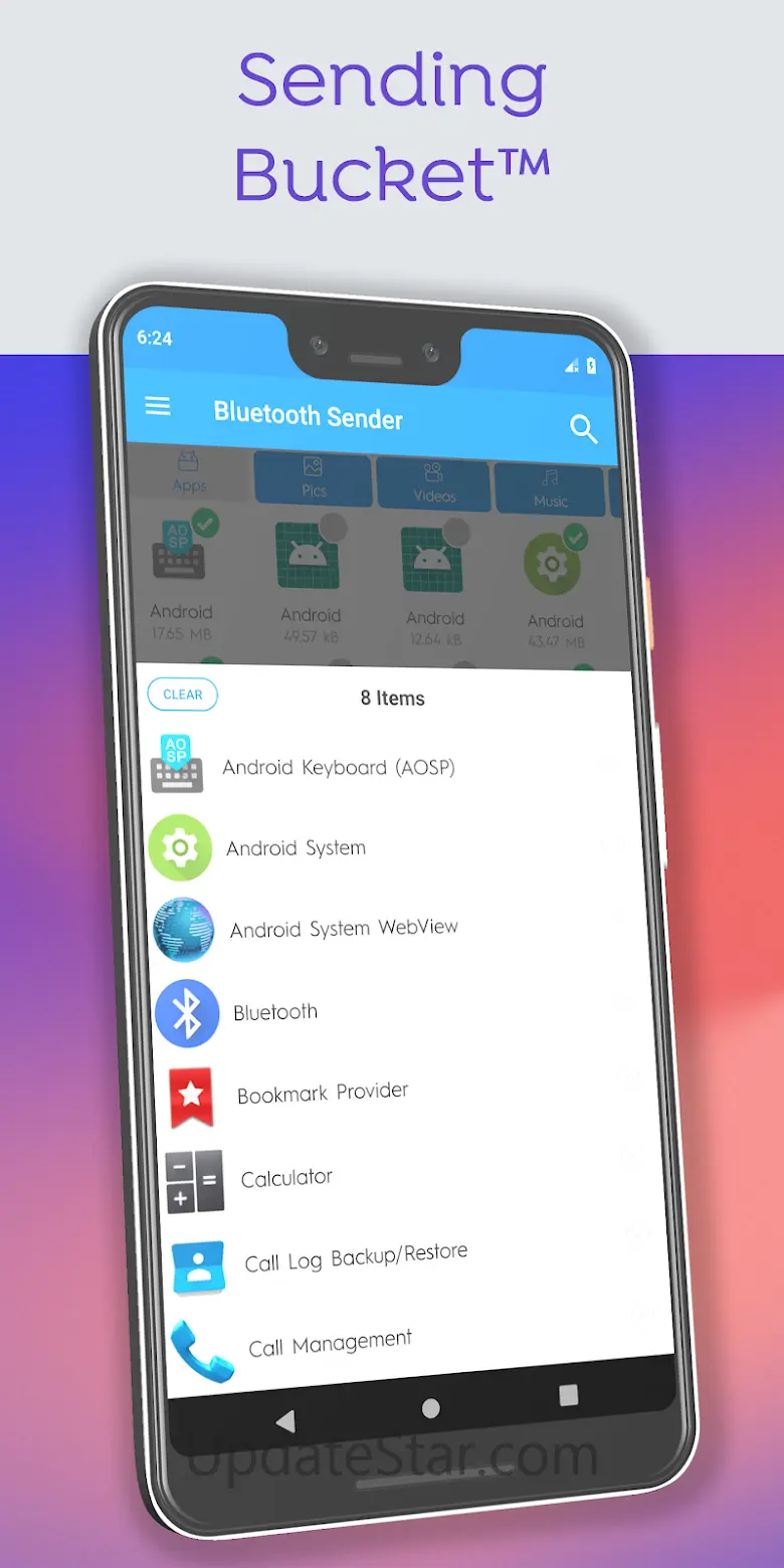 Bluetooth Sender Share Transfe 5.2