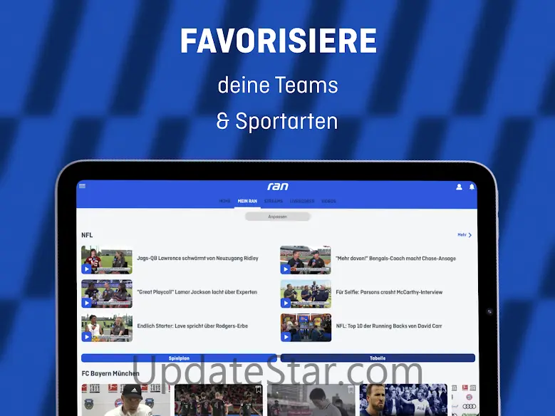 ran | NFL, Bundesliga, DTM 12.1.8