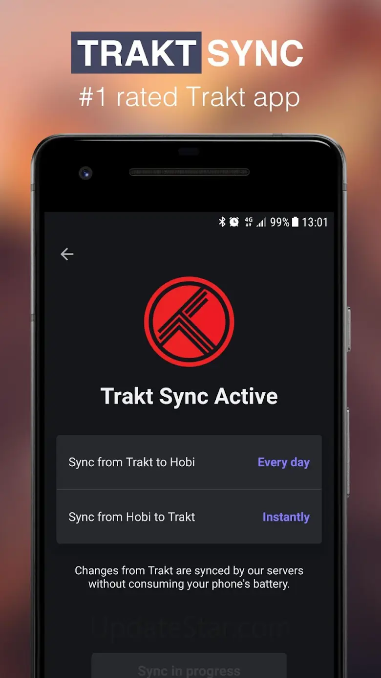 Hobi: TV Series Tracker, Trakt 2.1.11