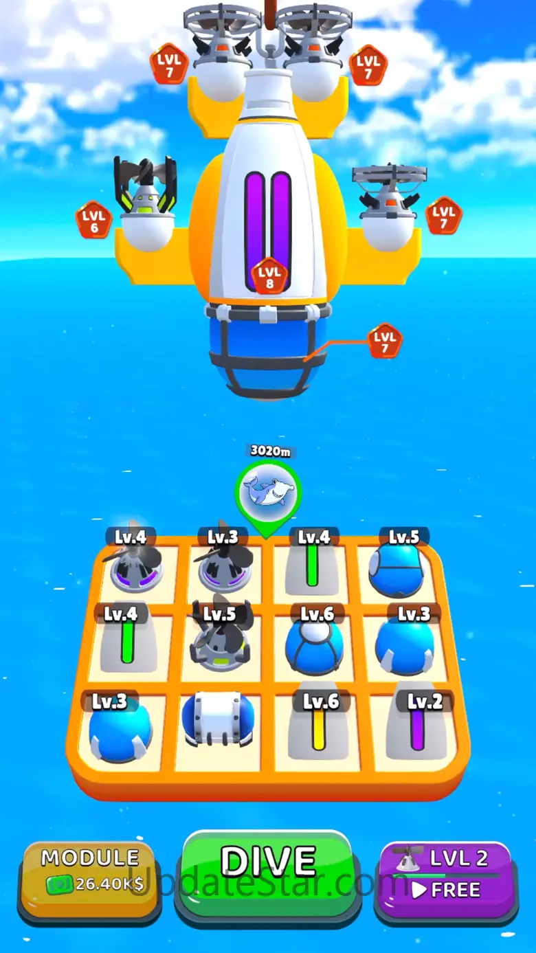 Deep Dive - Submarine Game 1.5