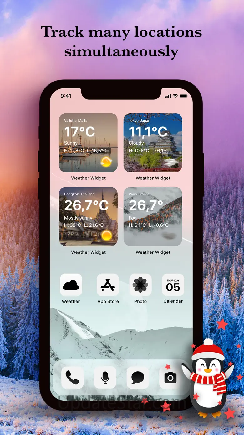Weather Widget App 2.4
