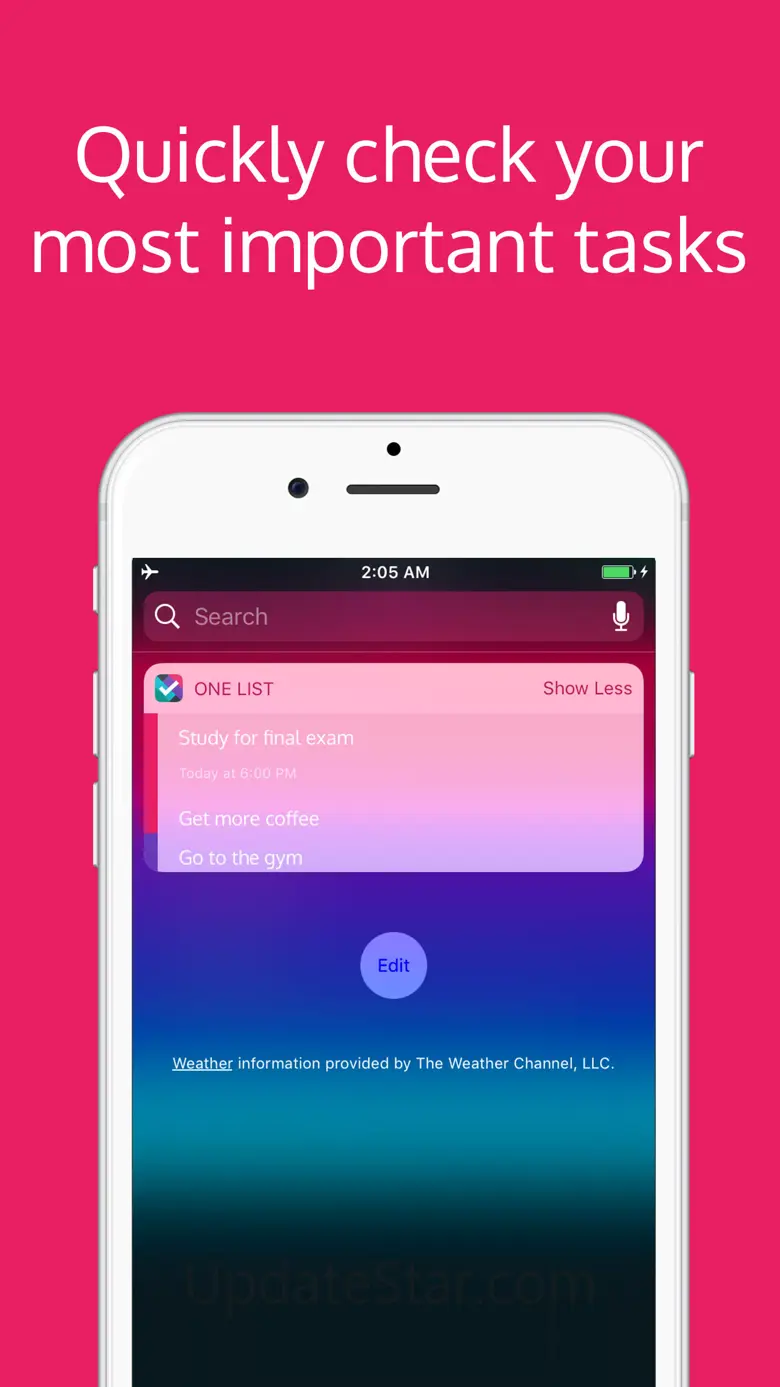 Prioritize Tasks with One List 2.08