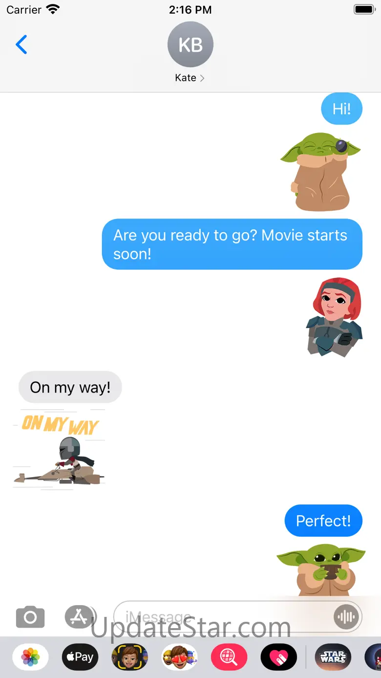 The Mandalorian Stickers 1.0.5