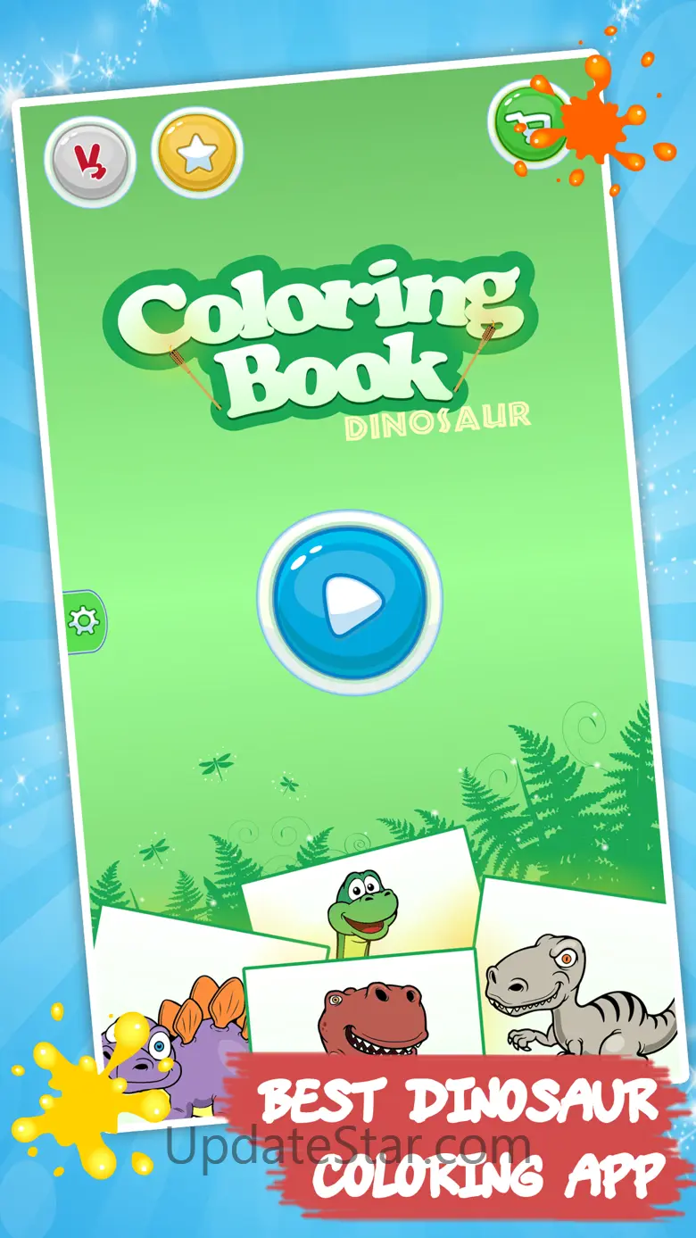 Best coloring book : Dinosaurs 3.2