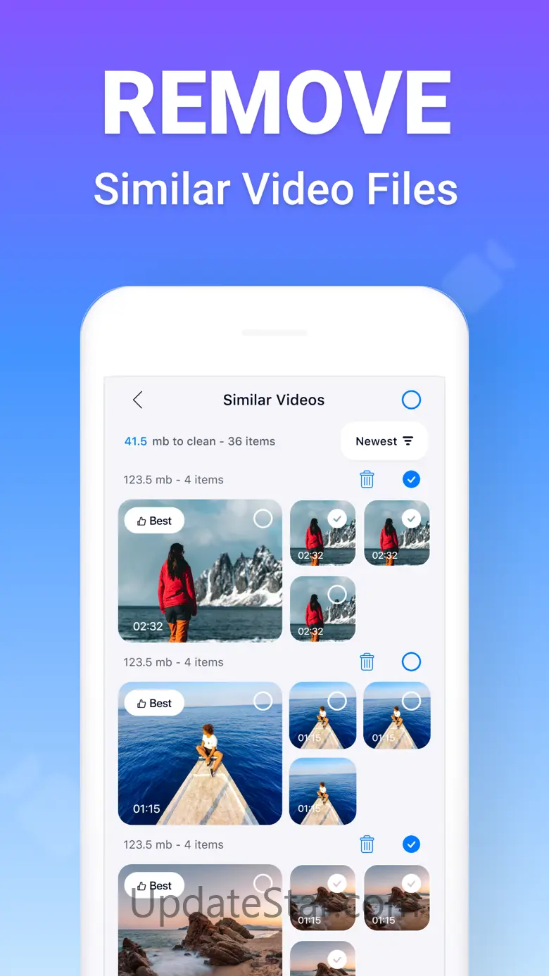 Delete duplicate photos - Wipe 1.9
