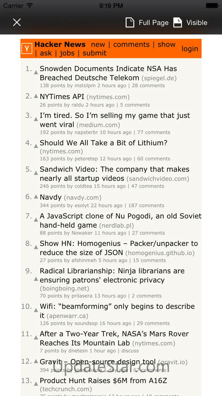 Awesome Screenshot for Safari 1.5.1