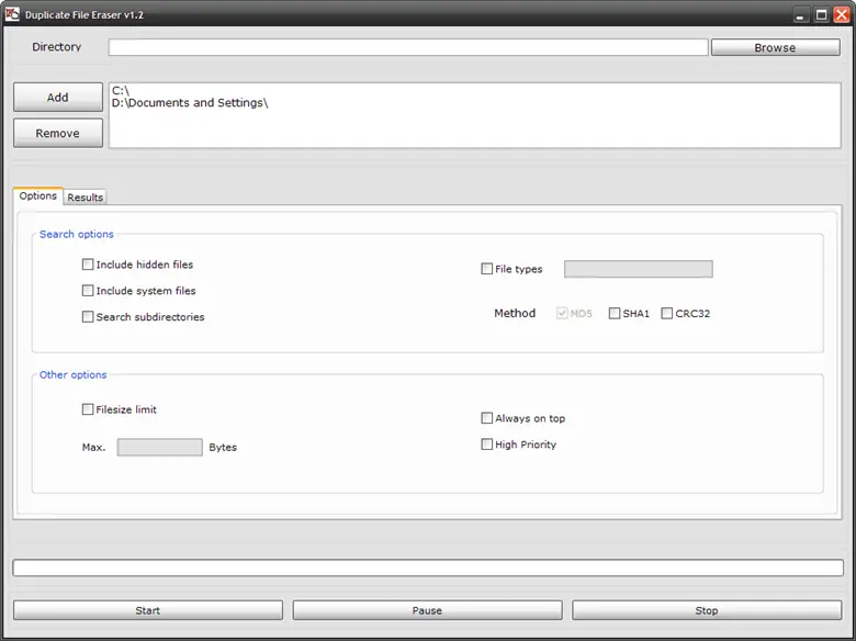 Duplicate File Eraser 2.0.2