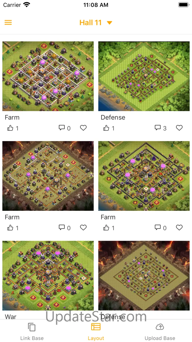 Coc War Base Layouts 5.1