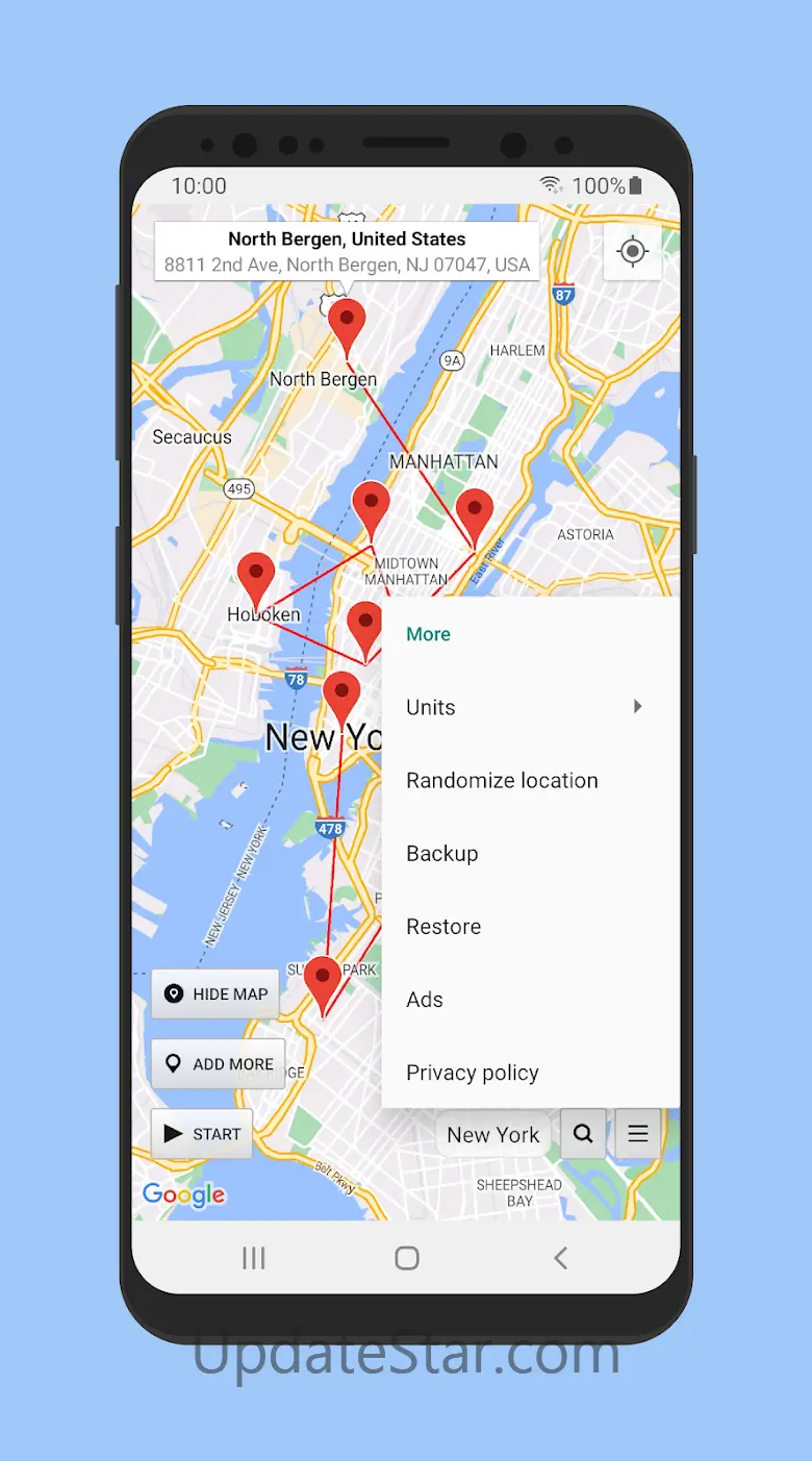 Location Changer - Fake GPS 3.41