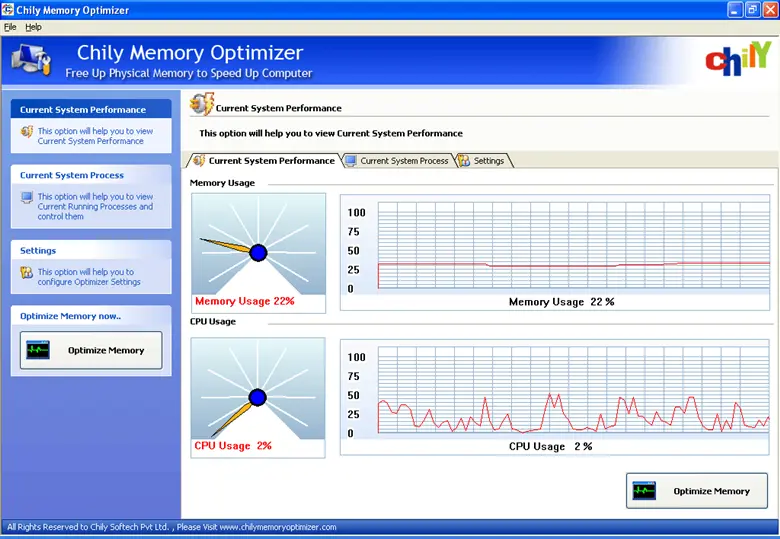 Chily Memory Optimizer 7.10.01
