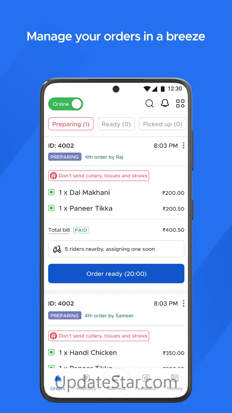 Zomato Restaurant Partner 7.4.0