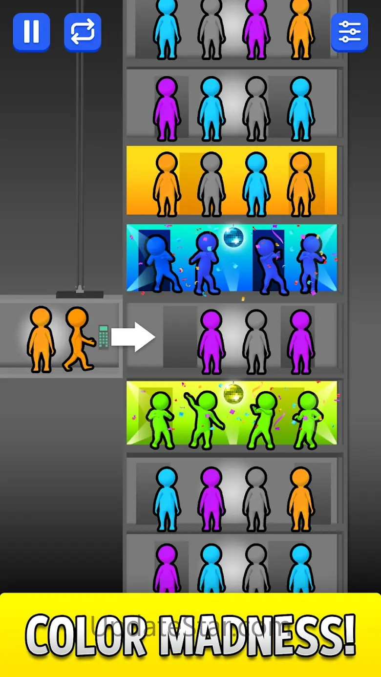 Elevator Sorting 8