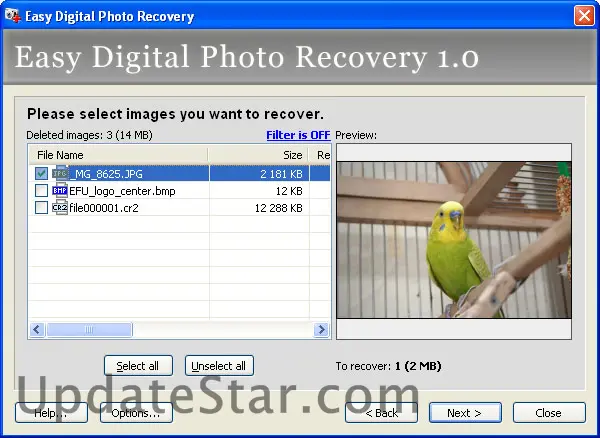 Easy Digital Photo Recovery 3.0
