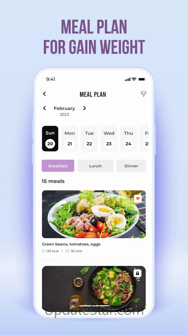 Gain Weight App: Diet Exercise 3.2