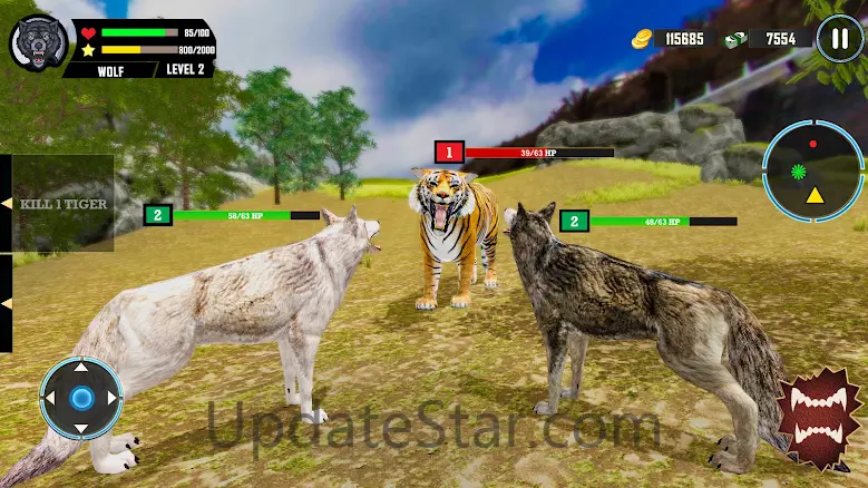 Wild Wolf Simulator Games 3.18