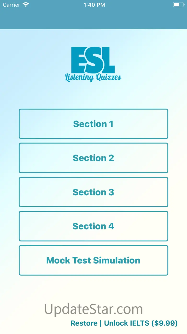 IELTS English Listening Test 2.0.0