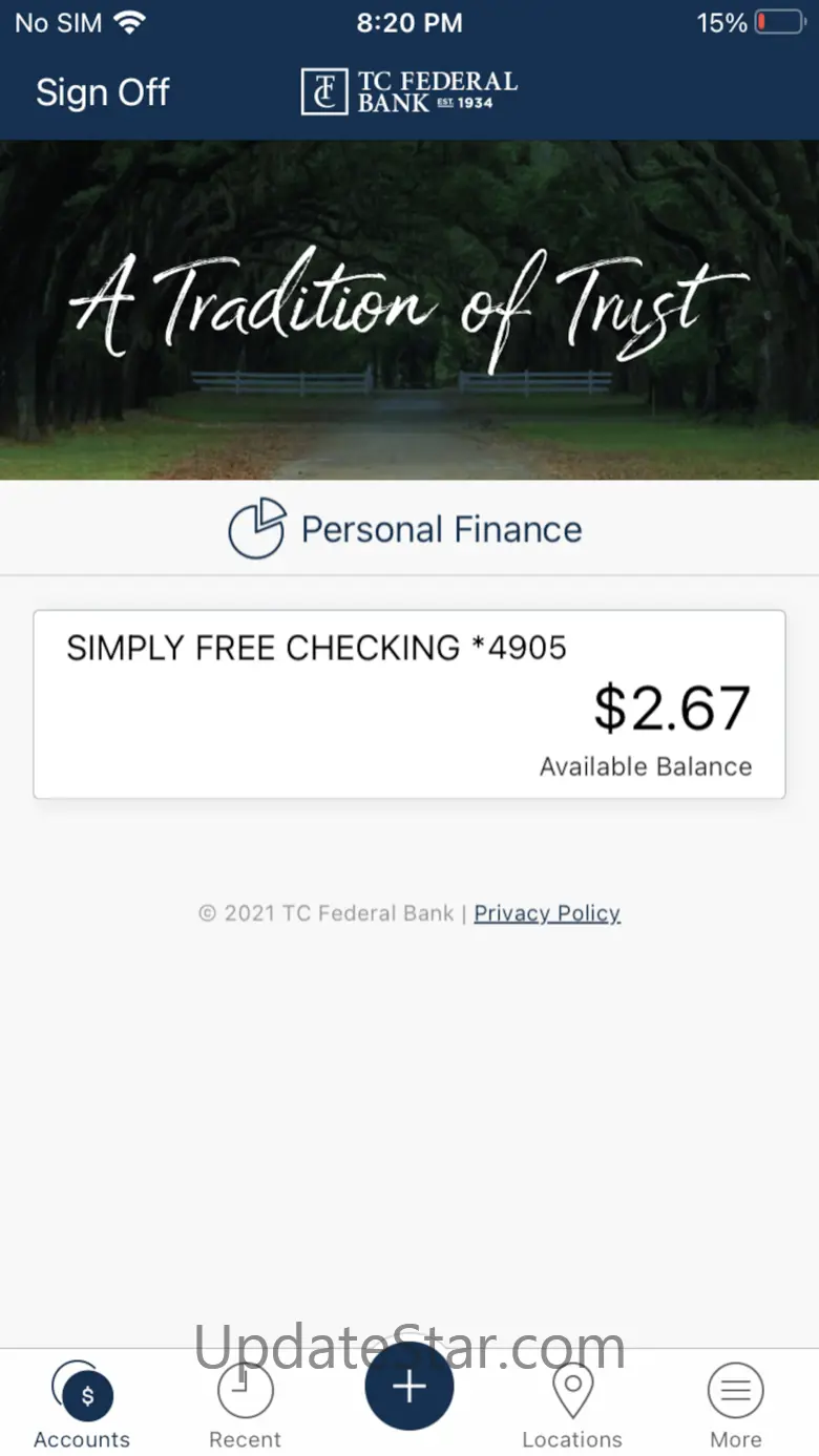 TC Federal Bank 5.0.31.1048